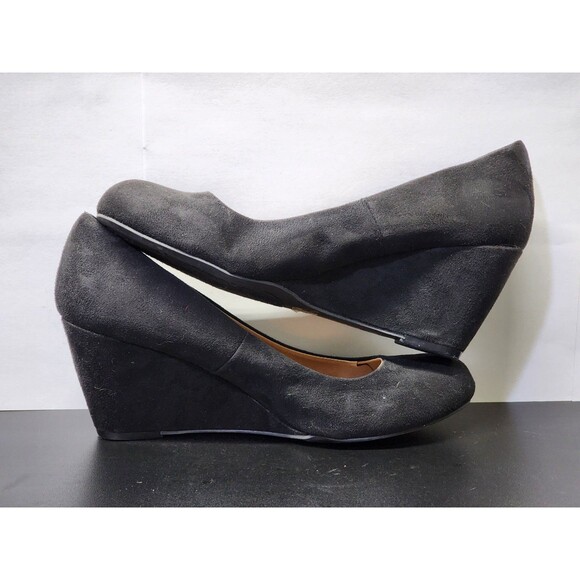 CL BY laundry Women’s Wedge Pump Size 9m Black. Casual. - Picture 8 of 8